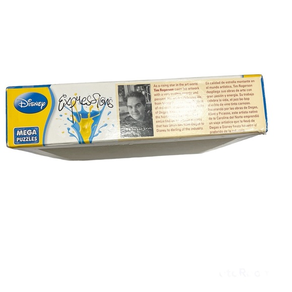 Disney Expressions Mickey Mouse by Tim Rogerson 300 Piece Jigsaw Puzzle 2010 New - Picture 4 of 4